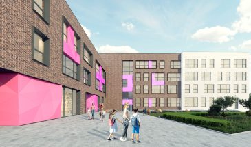 Цветной картон и оригами — чем удивит облик новой школы в Мытищах