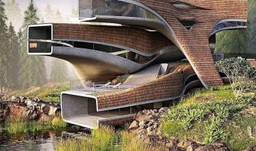 Дом на берегу озера