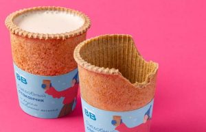 Во ВкусВилле начали проводить тестирование кофе в съедобном стаканчике