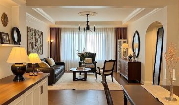 Классический интерьер с теплой атмосферой