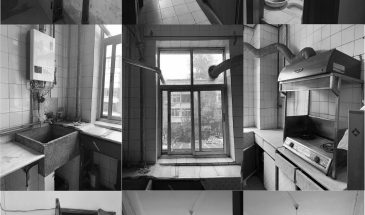 Rooi uses plywood joinery to revamp post-war Chinese apartment for modern life // 02