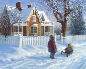 Robert Duncan. Зимние детские забавы Robert Duncan. Зимние детские забавы