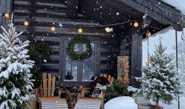 Новогодние каникулы на уютной даче — что может быть атмосферней…