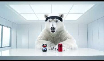 Pepsi использовала белого медведя Coca-Cola в рекламе к Супербоулу
