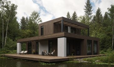 Guest house by the river