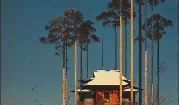 Зимние архитектурные пейзажи