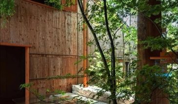 Earth House in Aichi. Japan