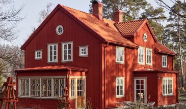Дом Беаты и Йохана в традиционном стиле в Швеции.