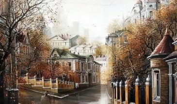 Старая Москва на полотнах Александра Стародубова