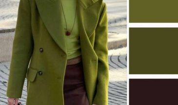 Мшисто-зелёные и коричневые тона  это яркая и стильная композиция, которая выглядит насыщенно, но при этом не броско. Её можно дополнить светло-зелёным, золотым, бежевым, хаки и светло-серым.