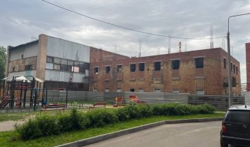 Аварийное здание восстановили в Балашихе