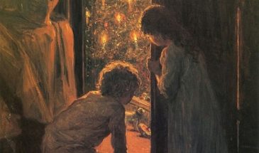 Г. Мослер «Рождественское утро», 1916 г.