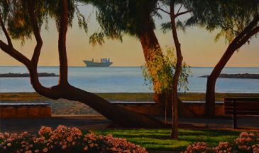 «На Кипре» (х/м, 40х60, 2025)