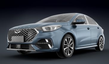 3D-визуализация автомобиля OMODA S5. Полное моделирование выполнено в 3ds Max с финальным рендерингом на движке Redshift.