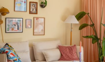 Приятные оттенки квартиры в Стокгольме