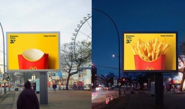 Немецкий McDonalds создал постеры к Рамадану, где еда появляется только после заката