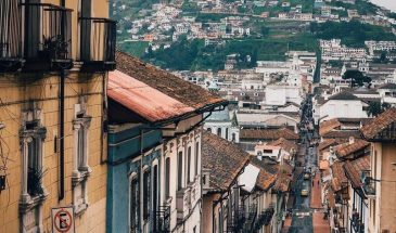 Кито  столица Эквадора, построенная на фундаменте древнего города инков