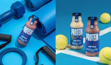 Агентство Till noon создало дизайн упаковки для линейки протеиновых смузи Yum Tales