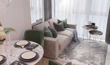 Уютнаяĸyxня-остиная