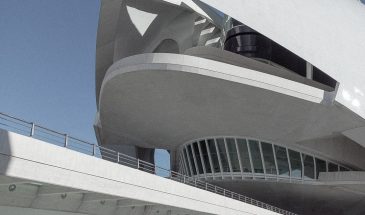 Palau de Les Arts Reina Sofia (1996-2006) by Santiago Calatrava.