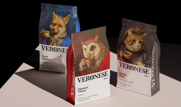 Агентство LINII провело ребрендинг кофе Veronese