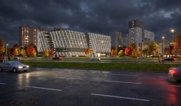 Ледяные пики в Видном @len_mosobl как будет выглядеть новый паркинг на 1650 машин