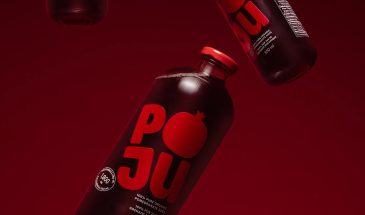 Агентство Toolbox Design разработало визуальный образ гранатового сока Poju