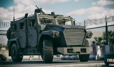 Наконец-то, спустя почти полгода разработки нашей студией закончен первый бронеавто на UE5.