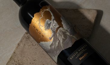 Студия Holy Studio разработала дизайн этикетки итальянского вина Zeus Rosso Veneto