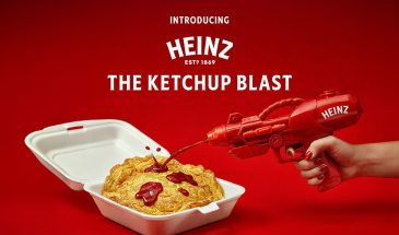 Heinz создал пистолет для распыления кетчупа