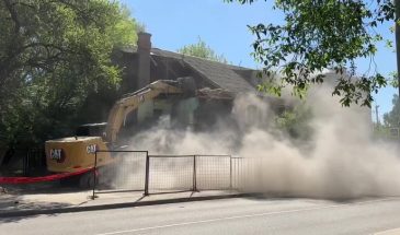 В Балашихе демонтируют аварийный жилой дом