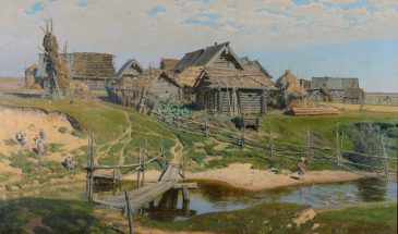 «Русская деревня» (1889).