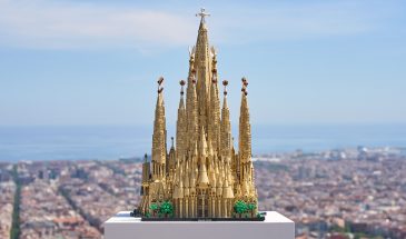 Lego выпустила конструктор собора Саграда-Фамилия к столетию Гауди