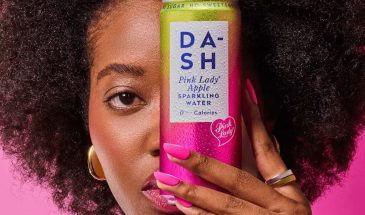 Cтудия Horse разработала упаковку для лимитированной коллаборации напитков DASH Water и Pink Lady Apples