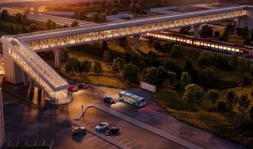 В Очаково-Матвеевском появится новый пешеходный переход над путями МЦД4