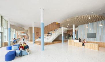 Школа Josef-Schwarz, Behnisch Architekten