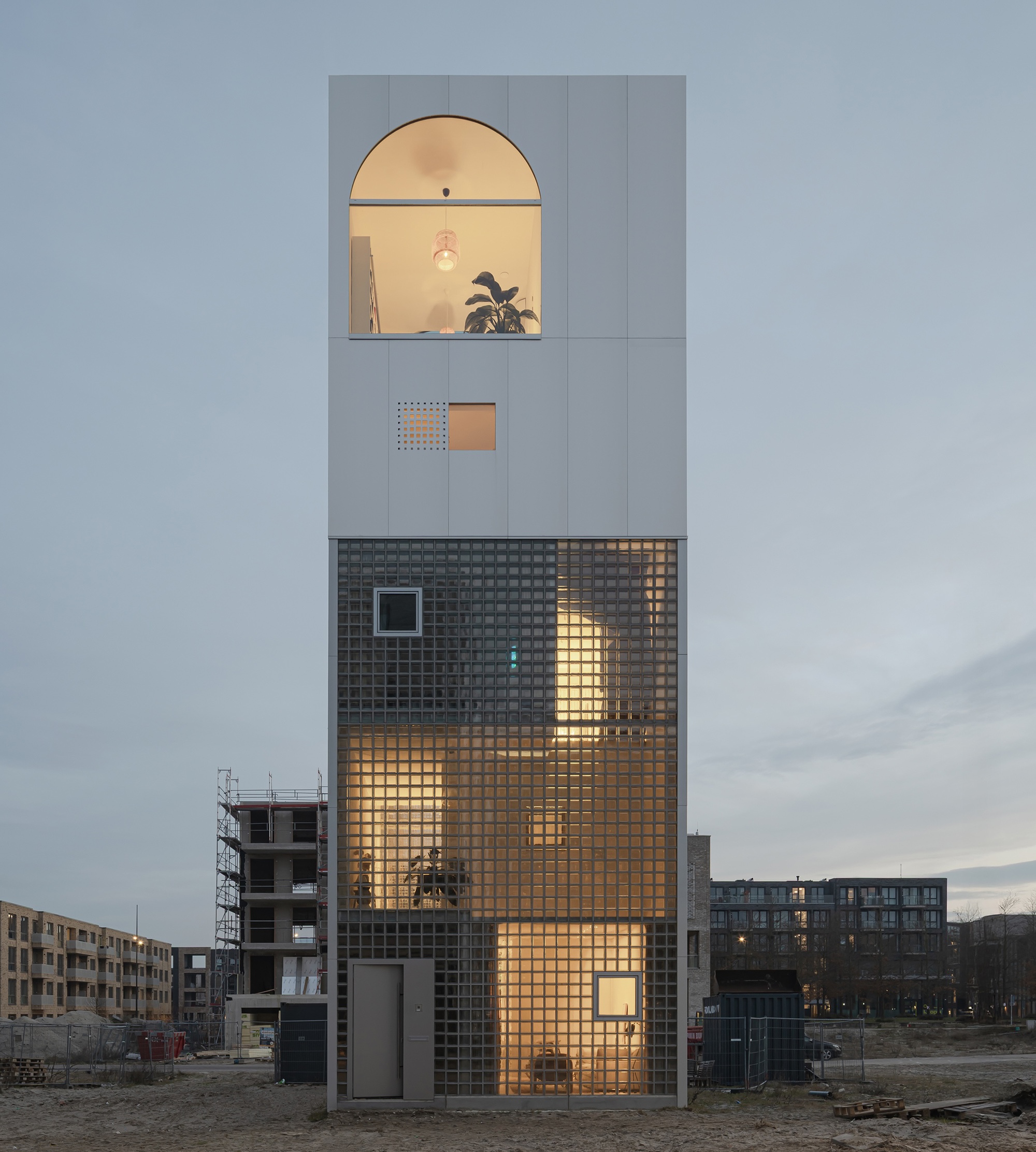 Дом Light House бюро Studioninedots в Амстердаме