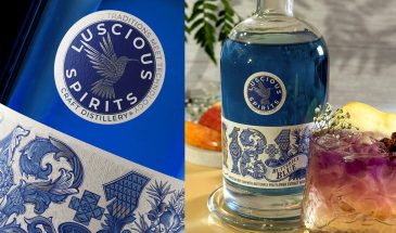 Студия Shkriblyak разработала дизайн изысканных спиртных напитков Luscious Spirits Craft Distillery
