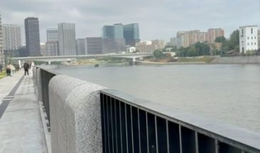 Новая набережная: 1,9 км дорожек для пешеходов и велосипедистов