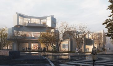Проект реконструкции галереи GAM в Турине по проекту MVRDV и Balance Architettura