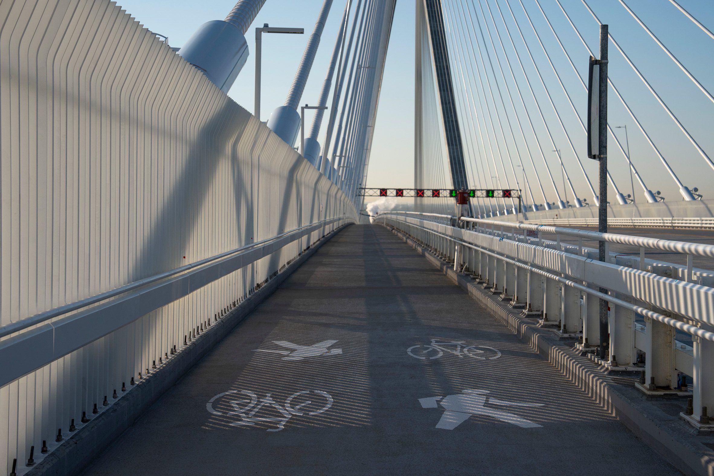 Международный мост Горди Хоу через реку Детройт, проект AECOM