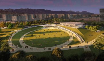 Обновлённый проект трансформации La Brea Tar Pits, бюро WEISS/MANFREDI