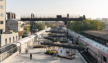 Studio NOR оживило «Поездную улицу» в пекинском арт-кластере 798·751