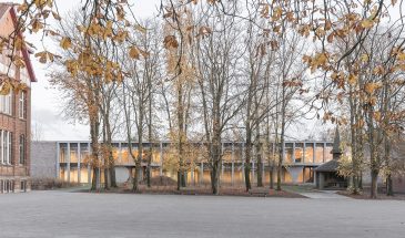 LT2A и Open Architectes построили новый корпус колледжа Кардинала Мерсье в Бельгии