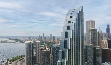 North Tower, 400 Lake Shore Drive, Чикаго. Фото: Dave Burk / SOM