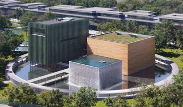 OPEN Architecture спроектировало в Китае музей Shede из утрамбованной земли, стекла и бронзы