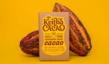 Дизайн упаковки какао Keith’s Cacao от агентства Kinoto