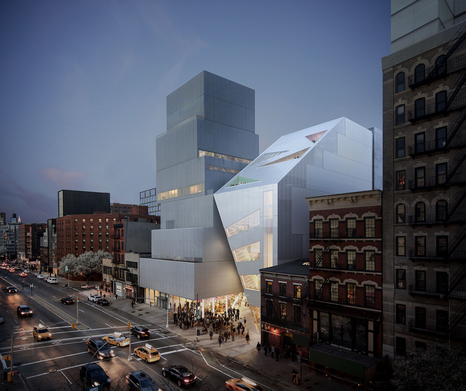 New Museum, новое выставочное пространство OMA