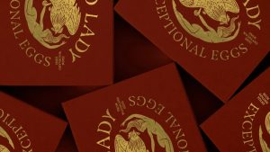 Дизайн премиального бренда яиц от Kingdom & Sparrow