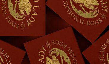 Дизайн премиального бренда яиц от Kingdom & Sparrow